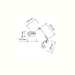 سایز چراغ دیواری