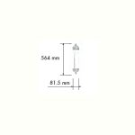 سایز چراغ دیواری