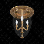 لوستر سقفی برنزی