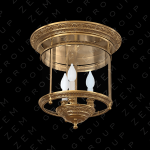 لوستر سقفی برنزی