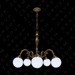 لوستر حباب دار