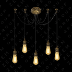 لوستر خارجی لامپ ادیسونی