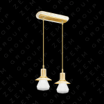 لوستر دو شاخه