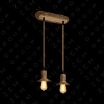 چراغ دوتایی کافه