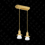 چراغ سقفی دوتایی