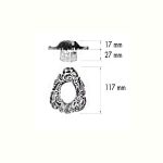 اندازه قاب هالوژن