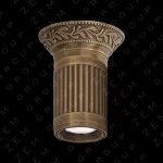 چراغ سقفی برنزی