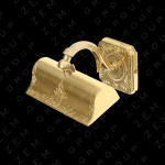 چراغ دیواری طلایی