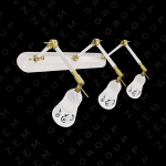 چراغ بالای تابلوفرش