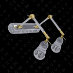 چراغ بالا آینه ای