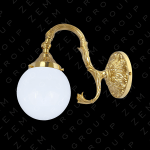 چراغ دیواری طلایی