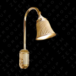 چراغ دیواری طلایی