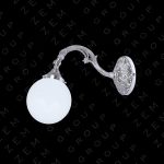 چراغ دیواری نقره ای